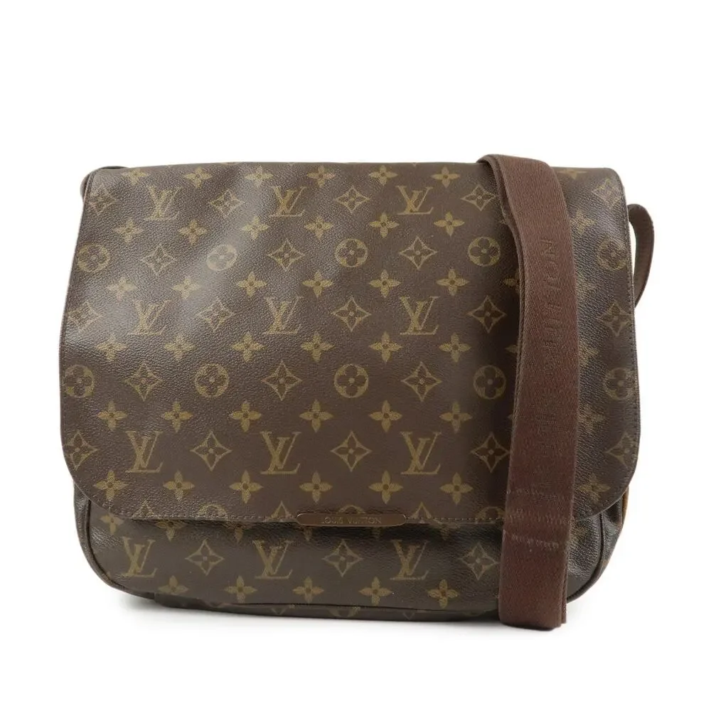 Louis Vuitton Monogram Beaubourg MM Messenger Bag Brown